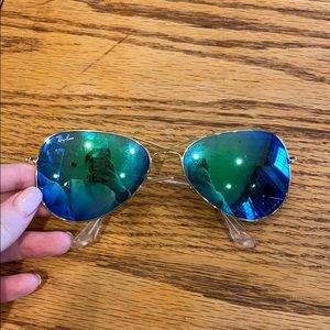 ray bans aviator glasses